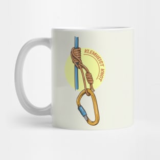 Klemheist Prusik Knot Rock Climbing Mug